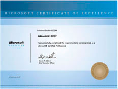 Microsoft Certified Professional